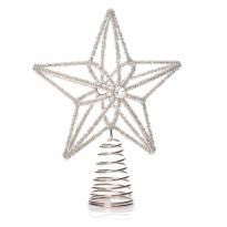 Sparkly Beaded Tree Topper
