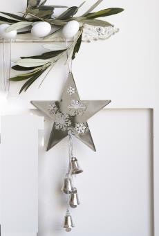 Star with Snowflakes & Bells